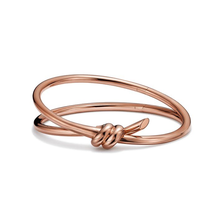 Tiffany & Co. Knot bracelet in 18k rose gold with double wrap effect.jpg